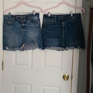 Jean skirts